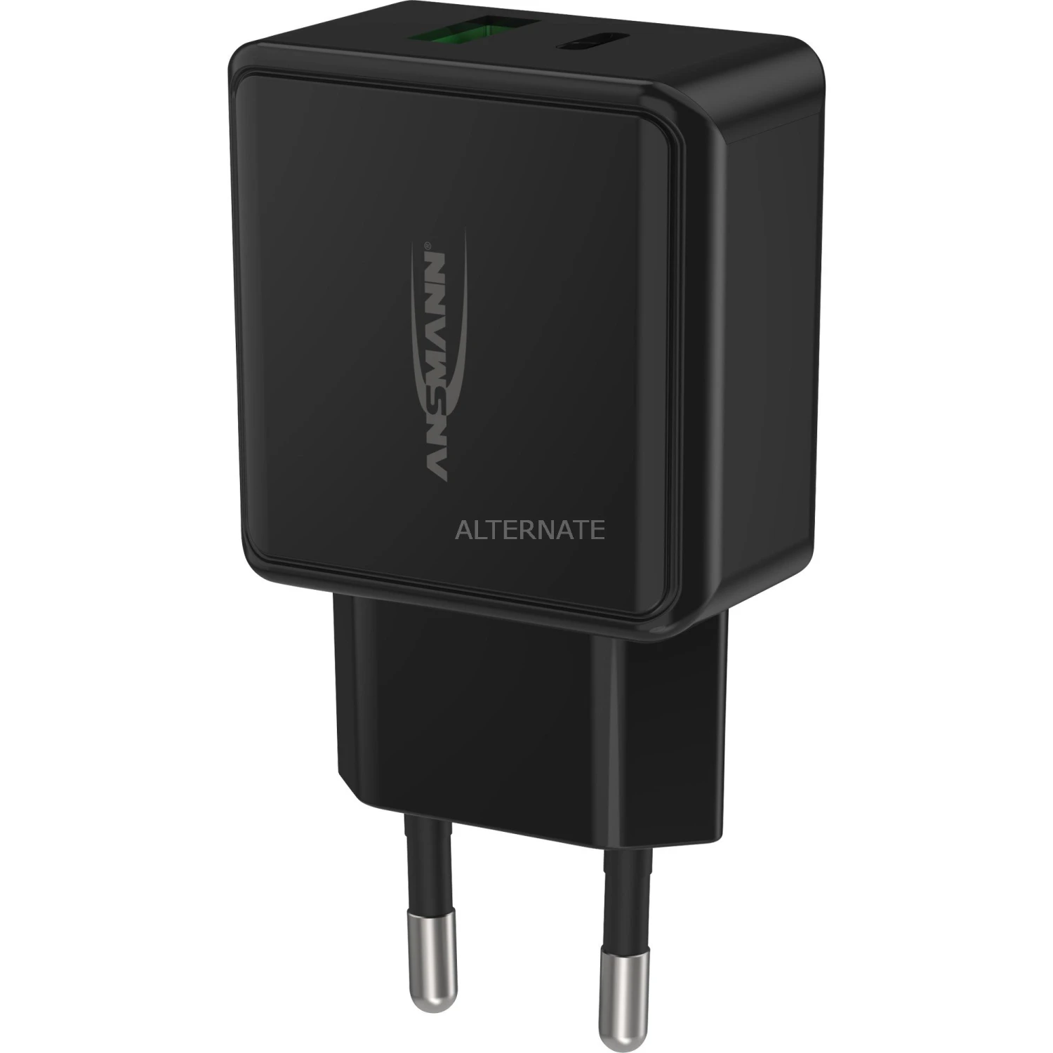 Handy Ladegeräte Ansmann Home Charger HC218PD, Ladegerät (schwarz, Power Delivery & Quick Charge Technologie) – Bild 2