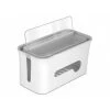 Handy Halterung DeLOCK Kabelmanagement Box Mit Aufbewahrungsfach (weiß/grau)