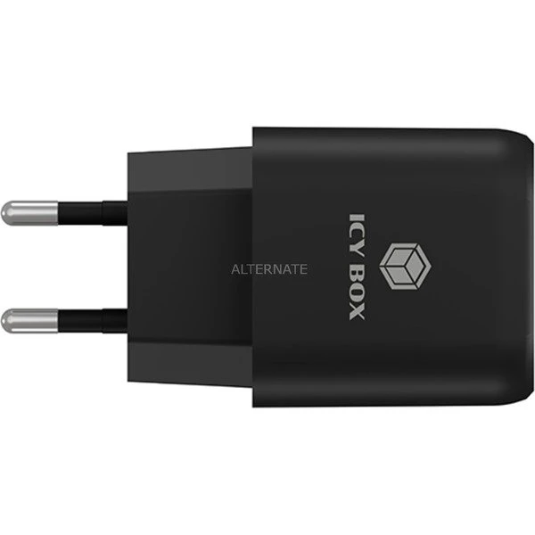 Handy Ladegeräte ICY BOX IB-PS102-PD, Ladegerät (schwarz) – Bild 4