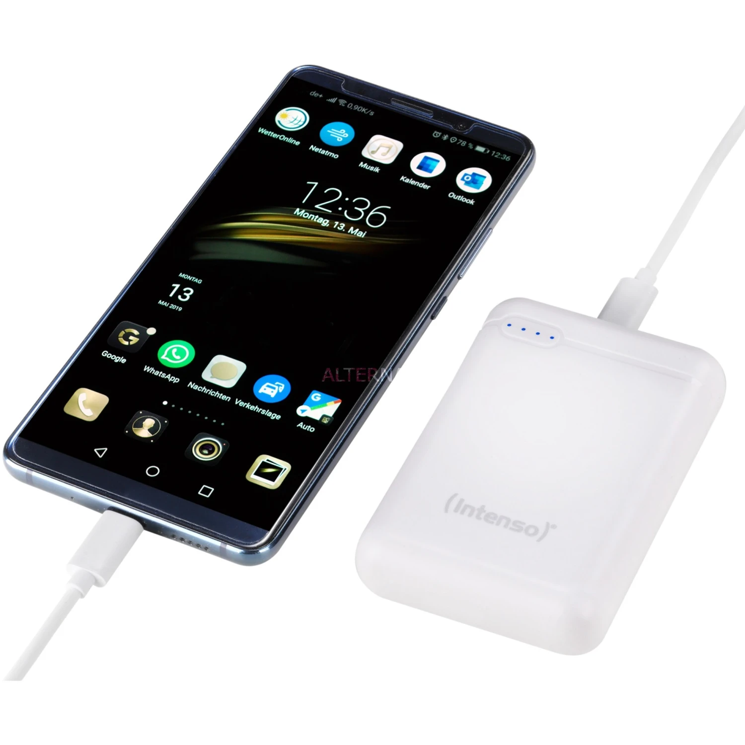 Powerbanks Intenso XS10000, Powerbank (weiß, 10000 MAh) – Bild 4