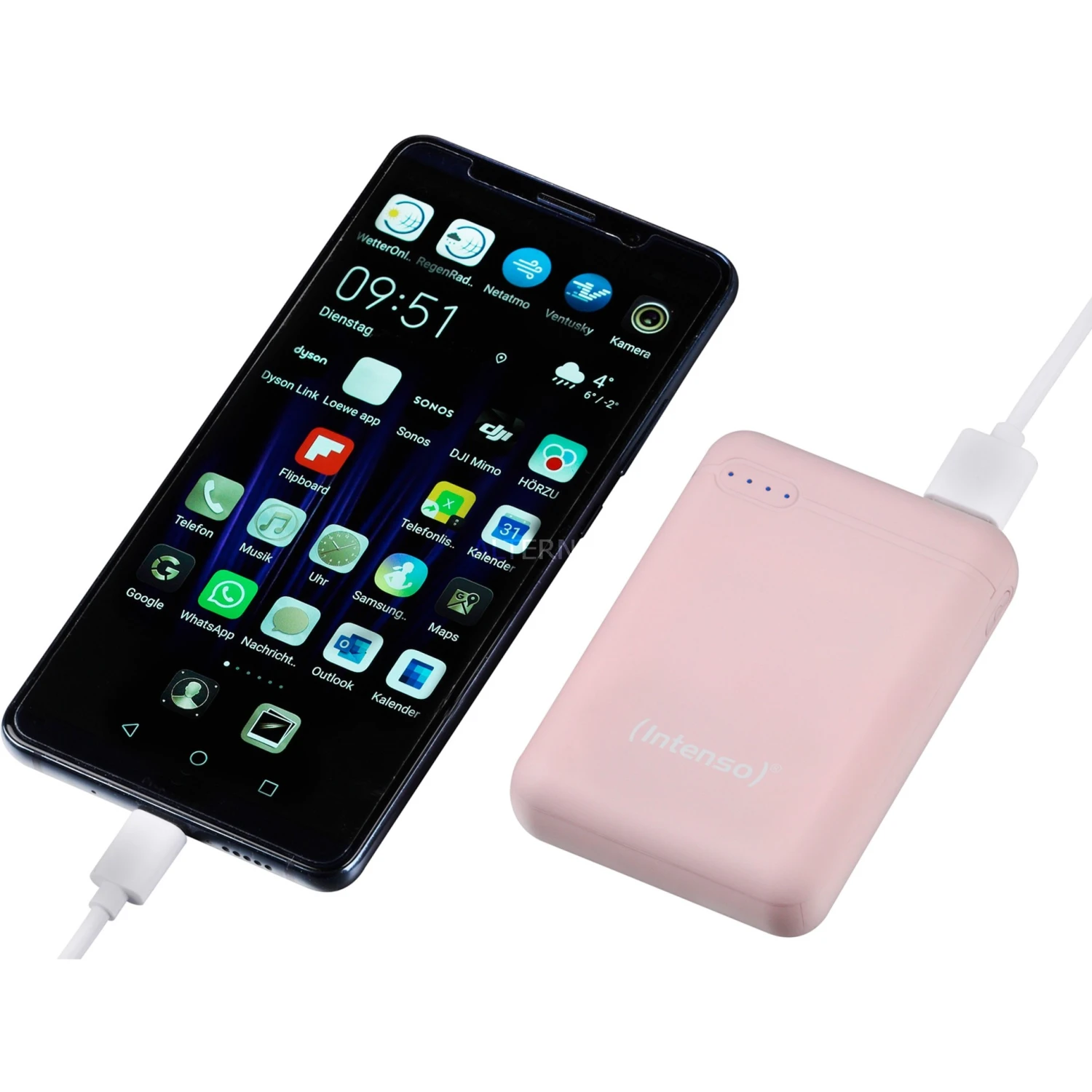 Powerbanks Intenso XS10000, Powerbank (rosa, 10.000 MAh) – Bild 4
