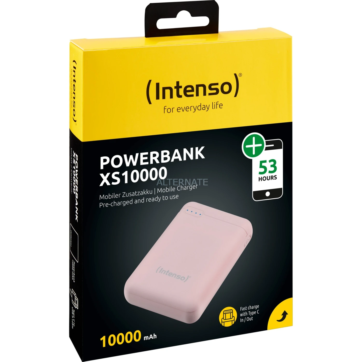 Powerbanks Intenso XS10000, Powerbank (rosa, 10.000 MAh) – Bild 5