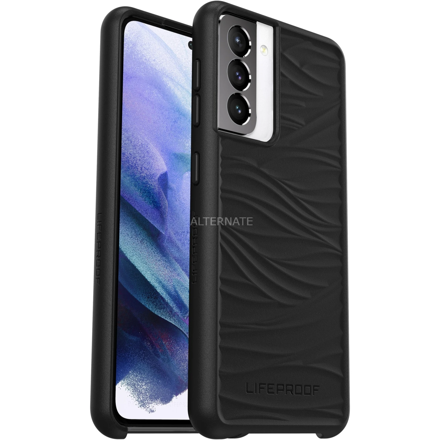 Handy Hüllen Lifeproof Wake, Handyhülle (schwarz, Samsung Galaxy S21 5G)