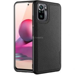 Handy Hüllen Nevox StyleShell NYLO, Handyhülle (schwarz, Xiaomi Redmi Note 10/10S)