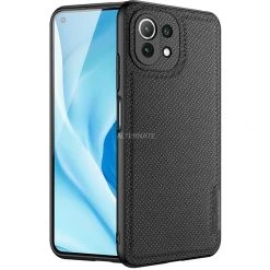 Handy Hüllen Nevox StyleShell NYLO, Handyhülle (schwarz, Xiaomi Mi 11Lite)