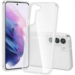 Handy Hüllen Nevox StyleShell SHOCKFlex, Handyhülle (transparent, Samsung Galaxy S22)