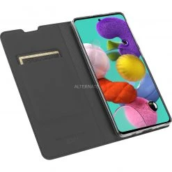 Handy Hüllen Nevox Vario Series, Handyhülle (schwarz, Samsung Galaxy A12)