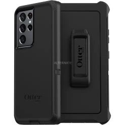Handy Hüllen Otterbox Defender, Handyhülle (schwarz, Samsung Galaxy S21 Ultra 5G)