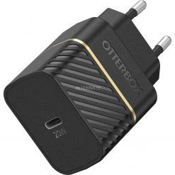 Notebook Netzteile Otterbox EU Wall Charger, Ladegerät (schwarz, EU Stecker)