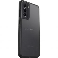 Handy Hüllen Otterbox React Series PRO Pack, Handyhülle (schwarz, Samsung Galaxy S21 FE 5G, Black Crystal)
