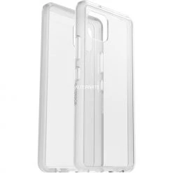 Handy Hüllen Otterbox React + Trusted Glass, Set (transparent, Schutzhülle + Displayschutz Für Samsung Galaxy A42 5G)