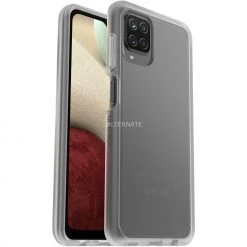 Handy Hüllen Otterbox React + Trusted Glass, Set (transparent, Schutzhülle + Displayschutz Für Samsung Galaxy A12)