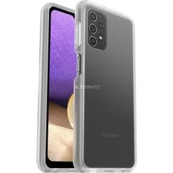 Handy Hüllen Otterbox React + Trusted Glass, Set (transparent, Schutzhülle + Displayschutz Für Samsung Galaxy A32 5G)