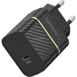 Handy Ladegeräte Otterbox USB-C Wand-schnellladegerät 30W Black Schimmer (schwarz, USB Power Delivery)