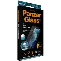 Displayschutzfolien PanzerGlass Displayschutz Anti-Glare, Schutzfolie (transparent, IPhone 12 Mini)