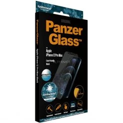 Displayschutzfolien PanzerGlass Displayschutz Anti-Glare, Schutzfolie (transparent, IPhone 12 Pro Max)