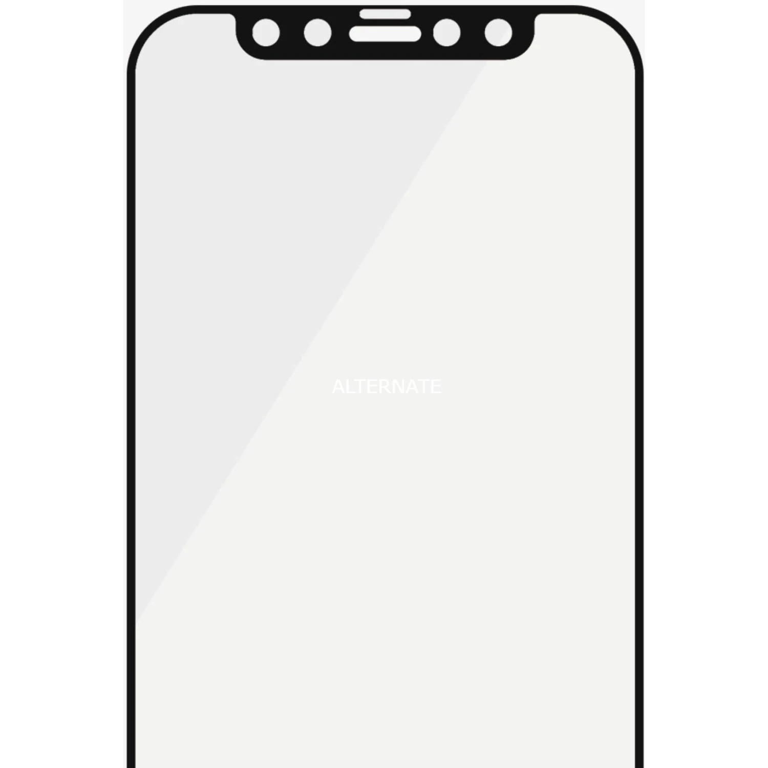 Displayschutzfolien PanzerGlass Displayschutz Anti-Glare, Schutzfolie (transparent, IPhone 12 Pro Max) – Bild 6