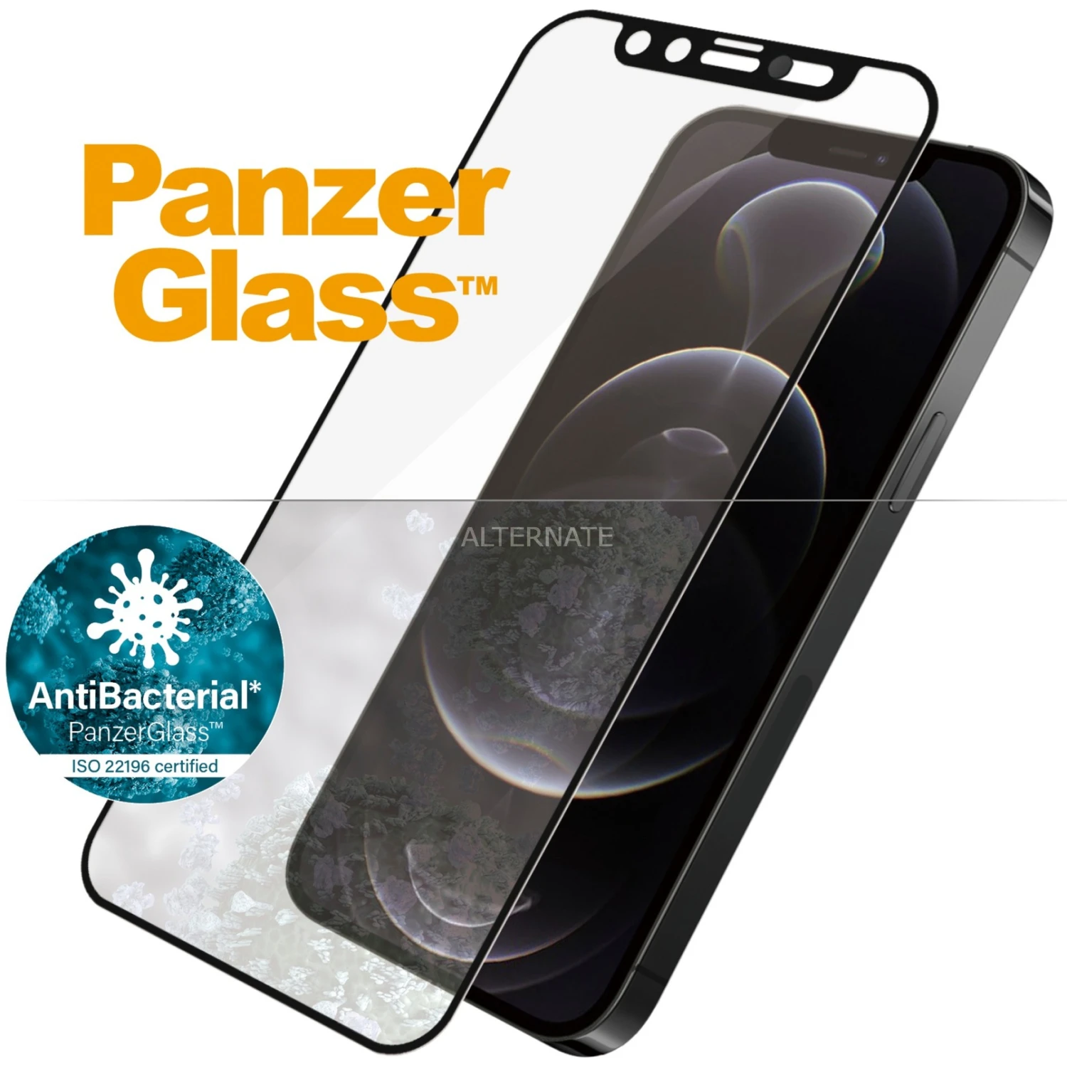 Displayschutzfolien PanzerGlass Displayschutz, Schutzfolie (transparent, IPhone 12 | 12 Pro) – Bild 2