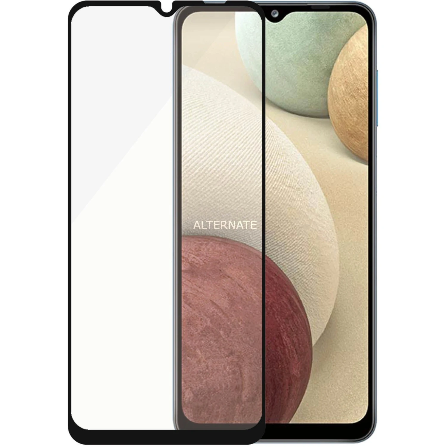 Displayschutzfolien PanzerGlass Displayschutz, Schutzfolie (transparent/schwarz, Samsung Galaxy A12) – Bild 6