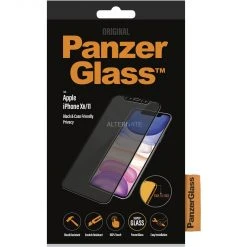 Displayschutzfolien PanzerGlass Pivacy Filter, Schutzfolie (schwarz, IPhone 11, IPhone XR)