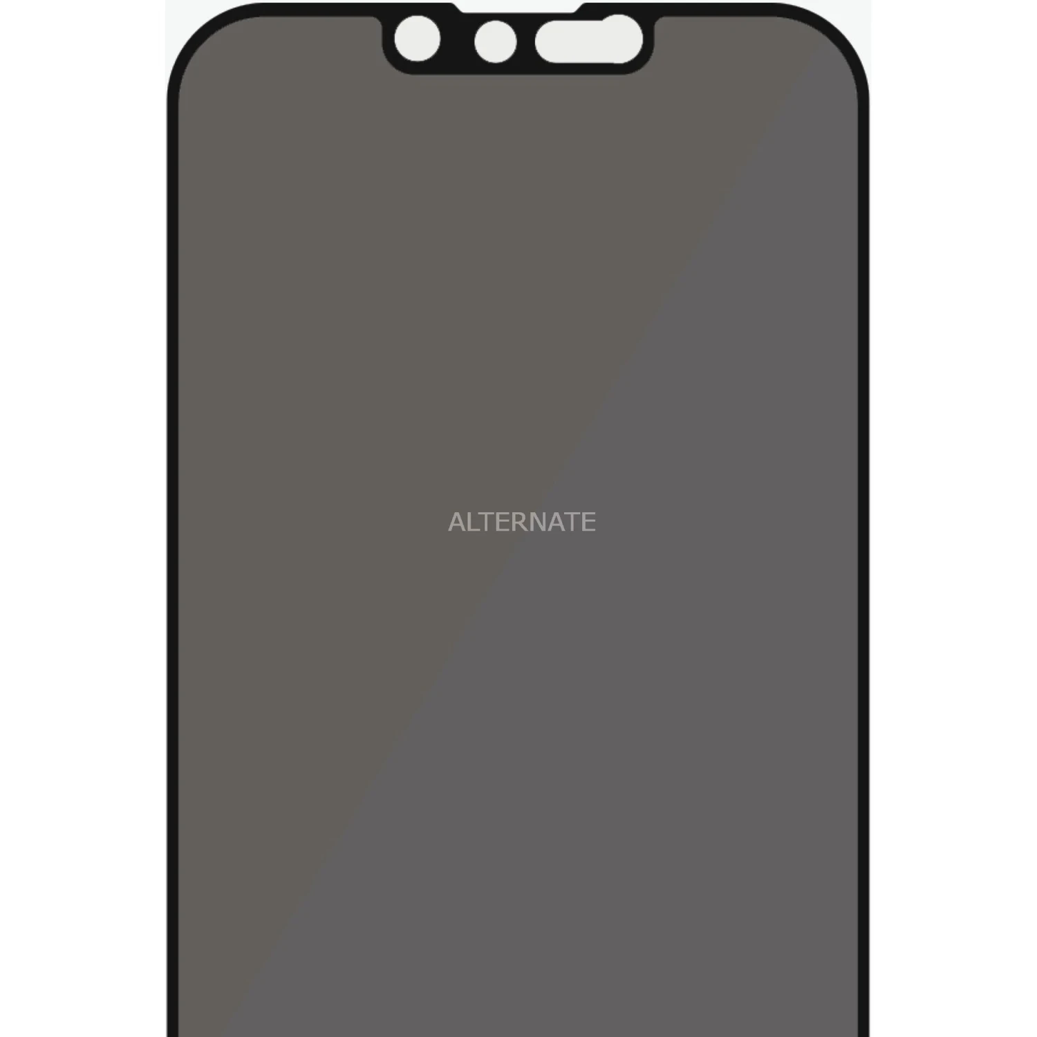 Displayschutzfolien PanzerGlass Privacy, Schutzfolie (schwarz/schwarz, IPhone 13 Pro Max) – Bild 6