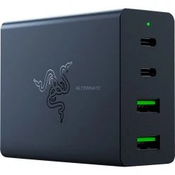 Notebook Netzteile Razer USB-C 130W GaN Charger, Ladegerät (schwarz)