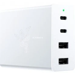 Notebook Netzteile Razer USB-C 130W GaN Charger, Ladegerät (weiß)