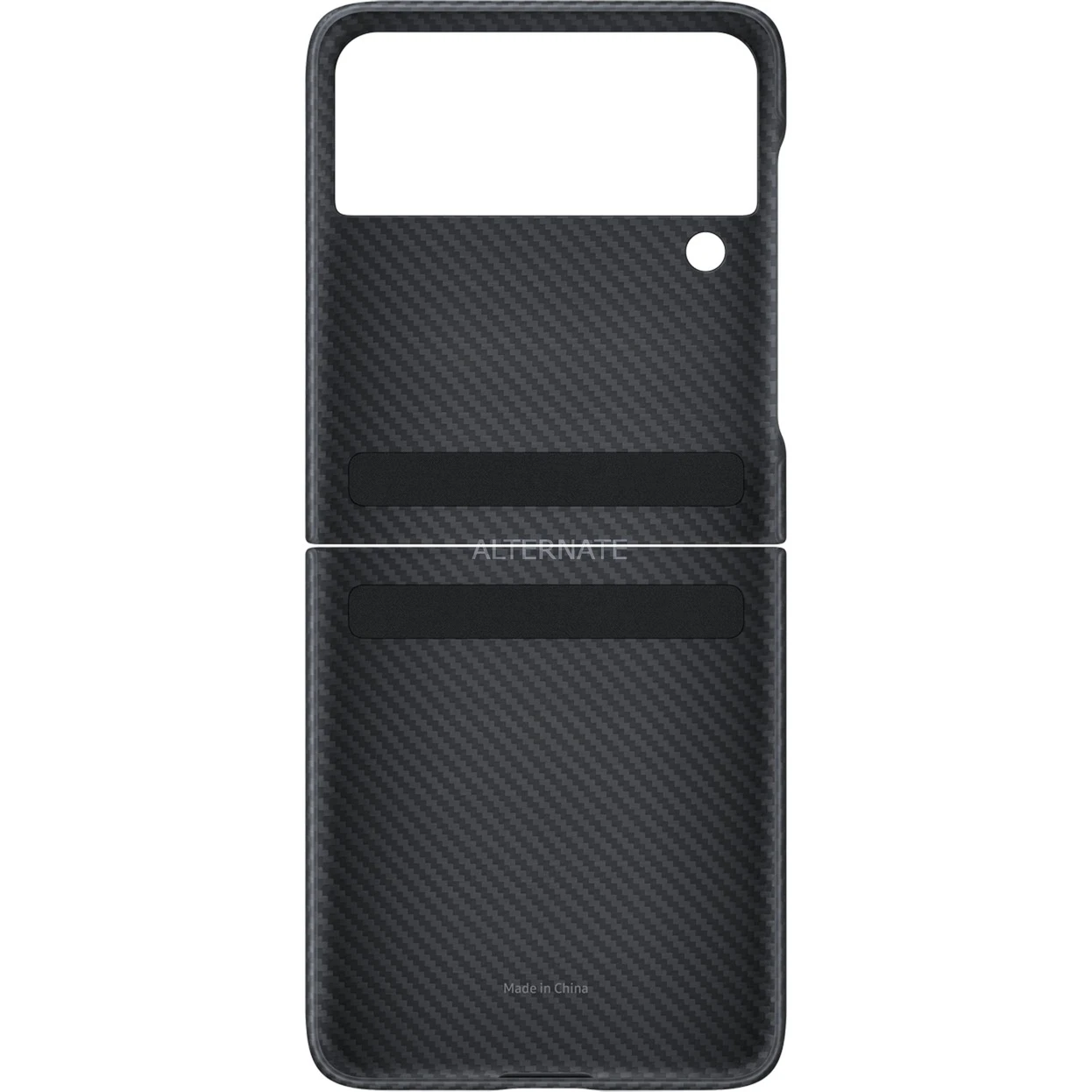 Handy Hüllen SAMSUNG Aramid Cover, Handyhülle (schwarz, Samsung Galaxy Z Flip3 5G) – Bild 5