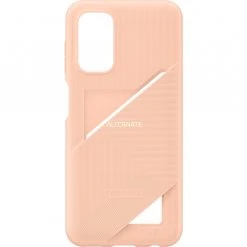 Handy Hüllen SAMSUNG Card Slot Cover, Handyhülle (pfirsich, Samsung Galaxy A13)