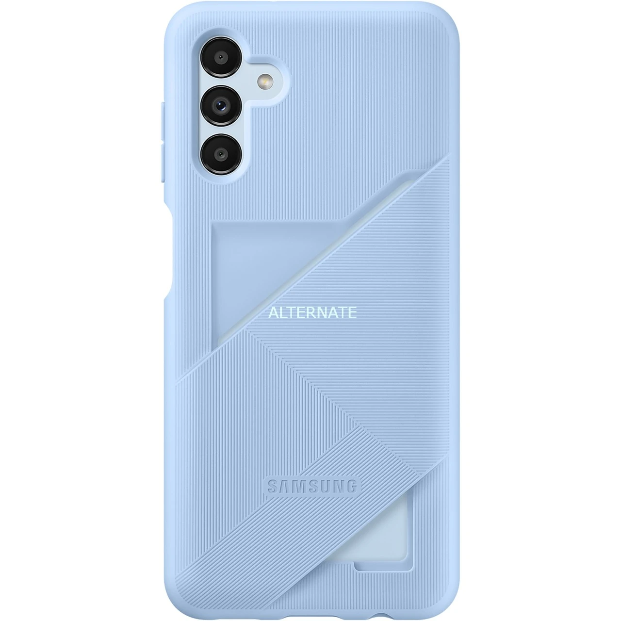Handy Hüllen SAMSUNG Card Slot Cover, Handyhülle (hellblau, Samsung Galaxy A13 5G) – Bild 2