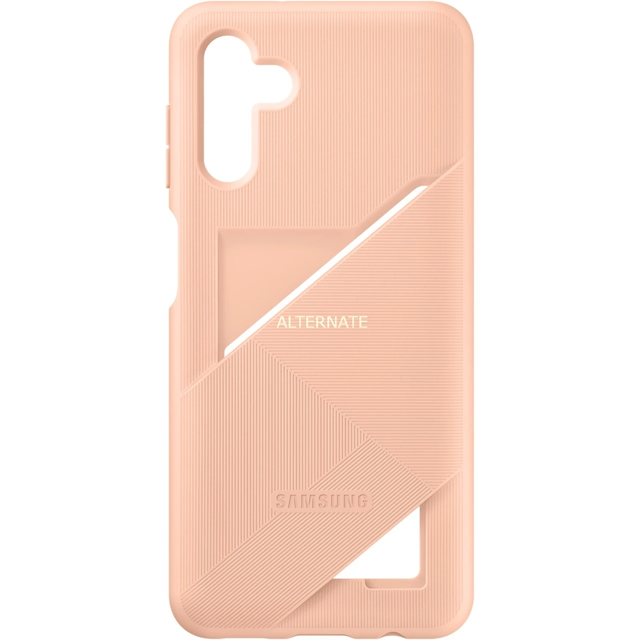 Handy Hüllen SAMSUNG Card Slot Cover, Handyhülle (pfirsich, Samsung Galaxy A13 5G)