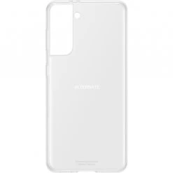 Handy Hüllen SAMSUNG Clear Cover, Handyhülle (transparent, Samsung Galaxy S21 5G)