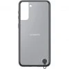 Handy Hüllen SAMSUNG Clear Protective Cover, Handyhülle (transparent/schwarz, Samsung Galaxy S21+ 5G)