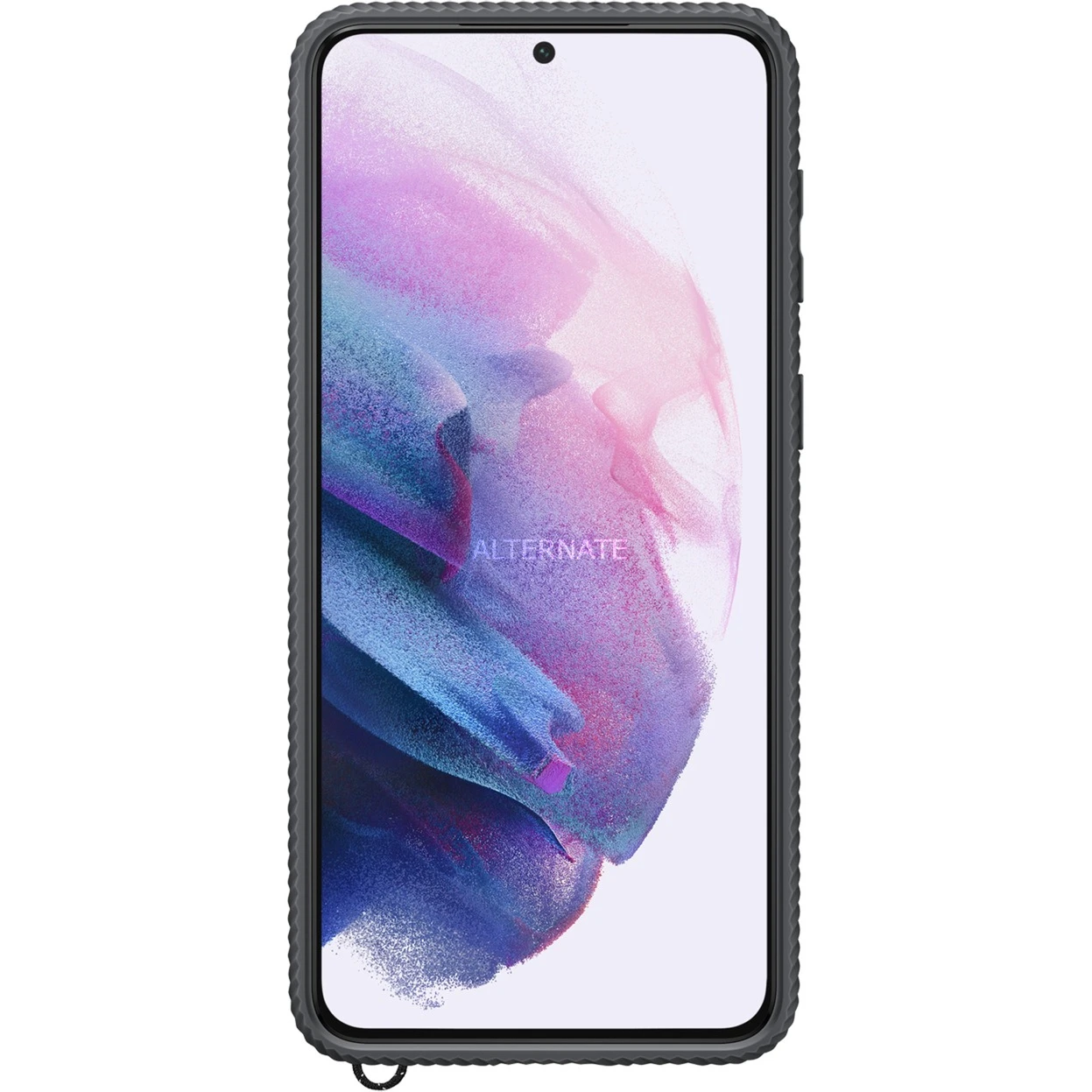 Handy Hüllen SAMSUNG Clear Protective Cover, Handyhülle (transparent/schwarz, Samsung Galaxy S21+ 5G) – Bild 3