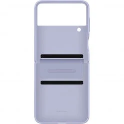Handy Hüllen SAMSUNG Flap Leather Cover, Handyhülle (violett, Samsung Galaxy Z Flip4)