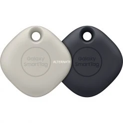 Smartphone Tags SAMSUNG Galaxy SmartTag EI-T5300M, Ortungstracker (schwarz/hellgrau, 2er-Pack)