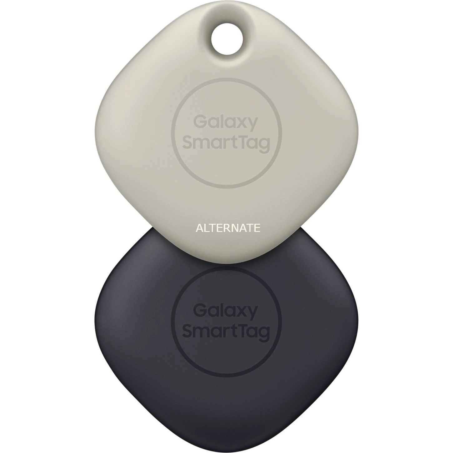 Smartphone Tags SAMSUNG Galaxy SmartTag EI-T5300M, Ortungstracker (schwarz/hellgrau, 2er-Pack) – Bild 2