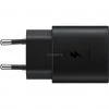 Handy Ladegeräte SAMSUNG Ladeadapter Mit Schnellladefunktion EP-TA800N, Ladegerät (schwarz, USB Type-C, 25 W)