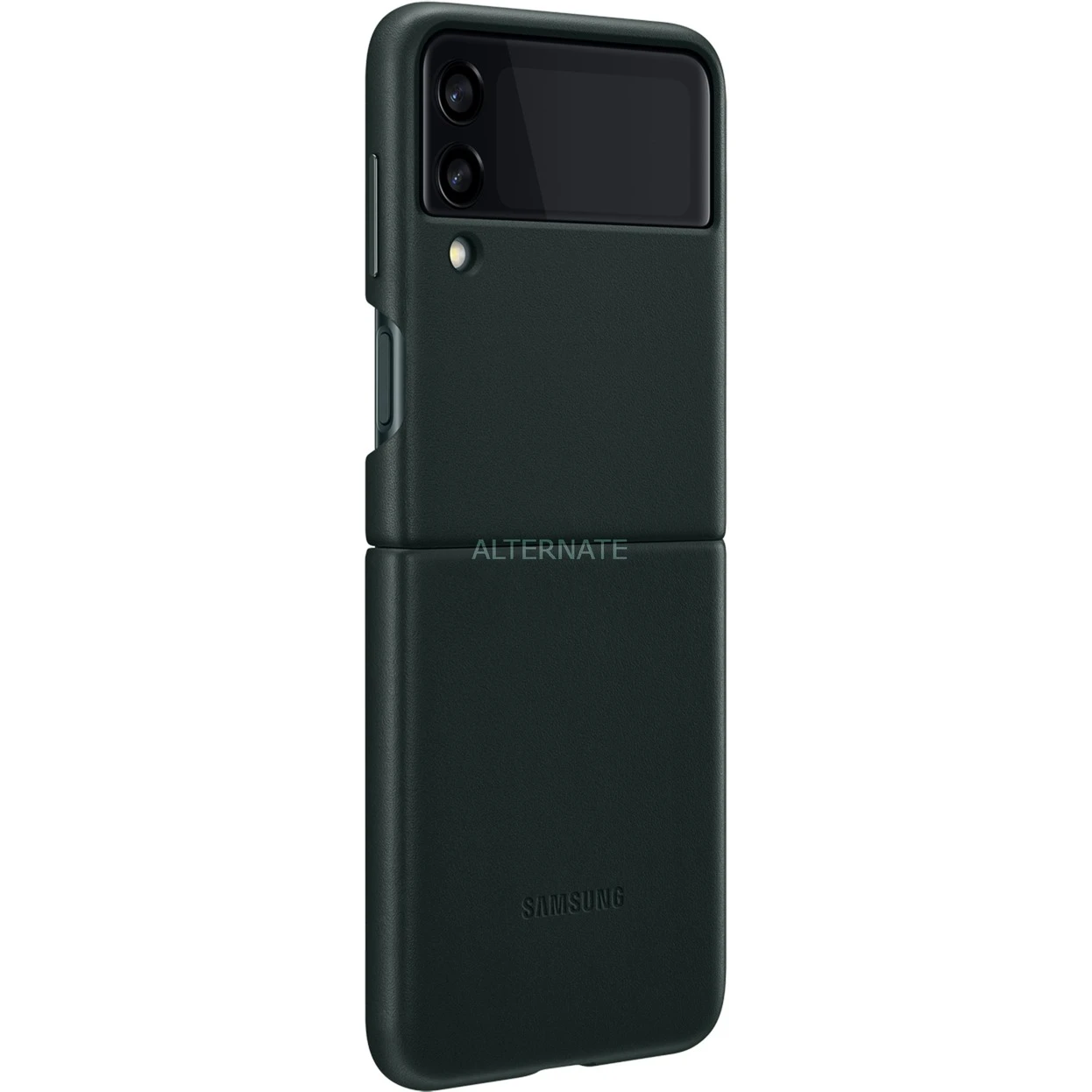 Handy Hüllen SAMSUNG Leather Cover, Handyhülle (grün, Samsung Galaxy Z Flip3 5G) – Bild 2