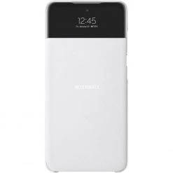 Handy Hüllen SAMSUNG S View Wallet Cover, Handyhülle (weiß, Samsung Galaxy A52 | A52 5G)