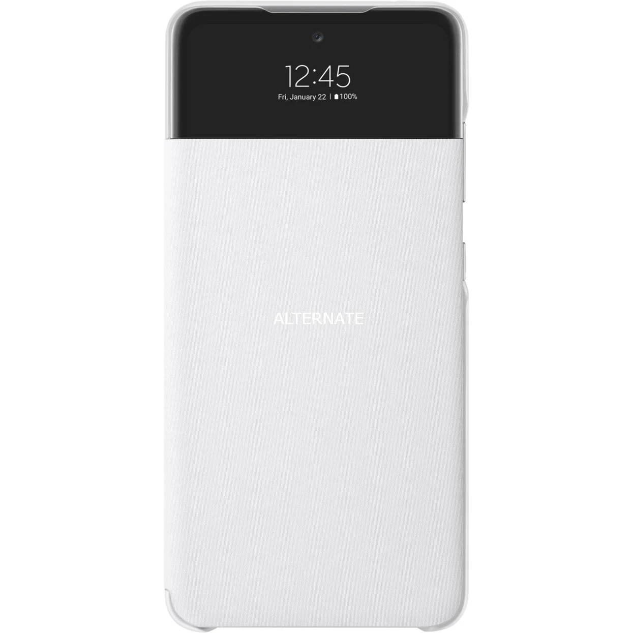 Handy Hüllen SAMSUNG S View Wallet Cover, Handyhülle (weiß, Samsung Galaxy A52 | A52 5G)