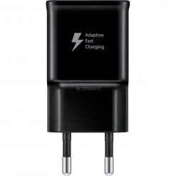 Handy Ladegeräte SAMSUNG Schnellladeadapter 15W, Ladestation (schwarz)