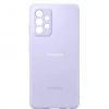 Handy Hüllen SAMSUNG Silicone Cover, Handyhülle (violett, Samsung Galaxy A52 5G)