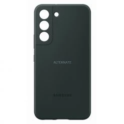 Handy Hüllen SAMSUNG Silicone Cover, Handyhülle (grün, Samsung Galaxy S22)