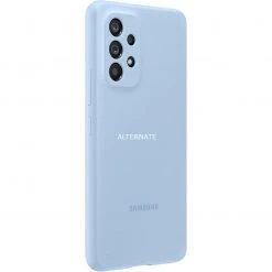 Handy Hüllen SAMSUNG Silicone Cover, Handyhülle (hellblau, Samsung Galaxy A53 5G)