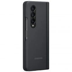 Handy Hüllen SAMSUNG Slim Standing Cover, Handyhülle (schwarz, Samsung Galaxy Z Fold4)