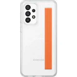 Handy Hüllen SAMSUNG Slim Strap Cover, Handyhülle (transparent, Samsung Galaxy A33 5G)