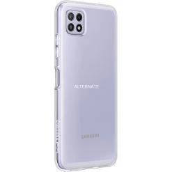 Handy Hüllen SAMSUNG Soft Clear Cover, Handyhülle (transparent, Samsung Galaxy A22 5G)