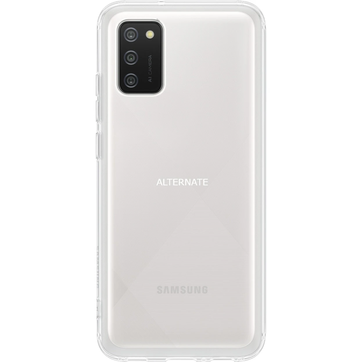 Handy Hüllen SAMSUNG Soft Clear Cover, Handyhülle (transparent, Samsung Galaxy A02s) – Bild 5