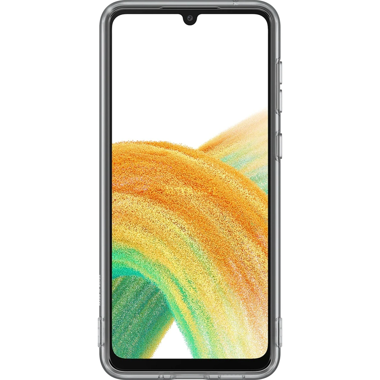 Handy Hüllen SAMSUNG Soft Clear Cover, Handyhülle (schwarz, Samsung Galaxy A33 5G) – Bild 4